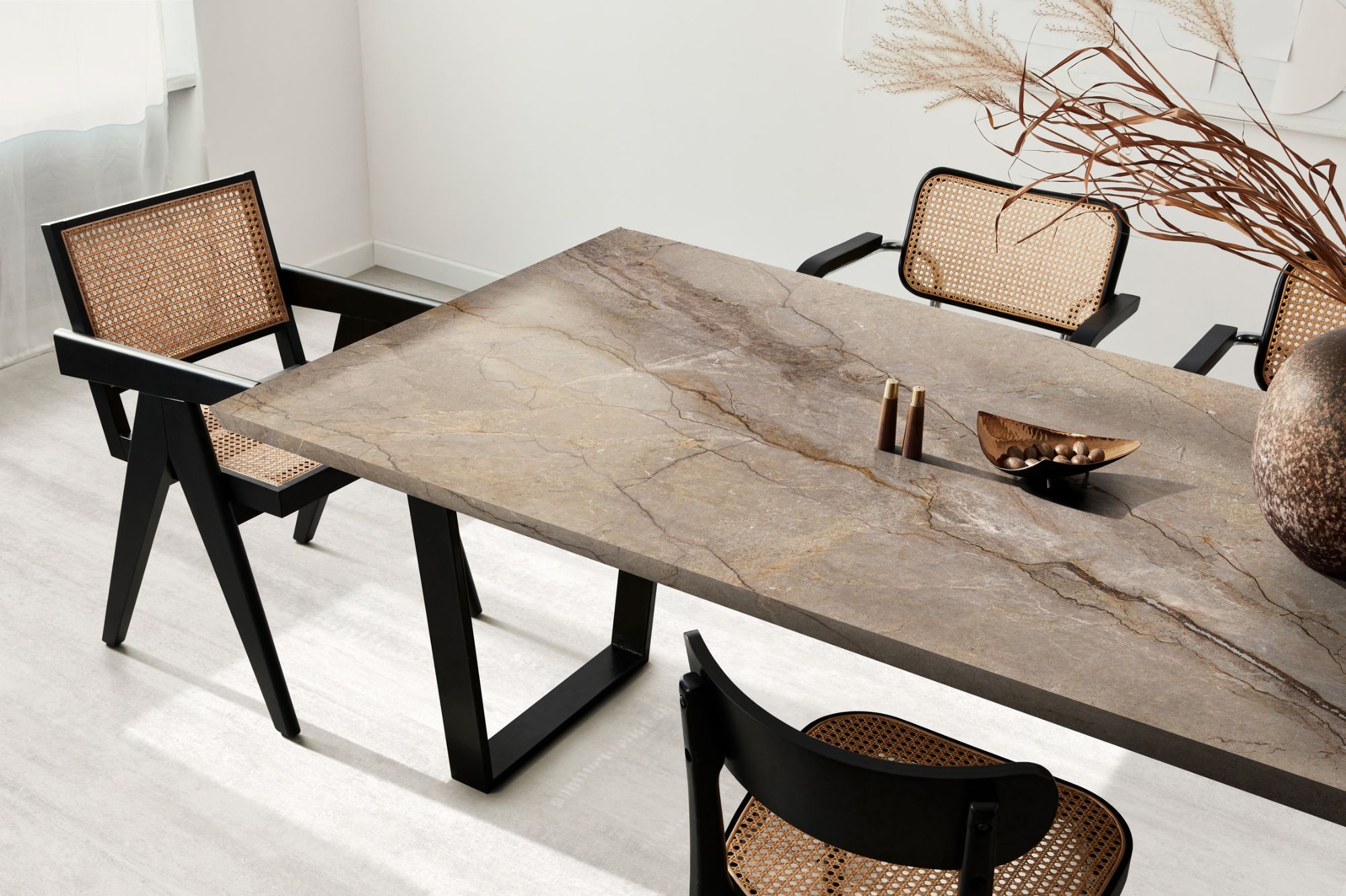 Image — Installed, dining table