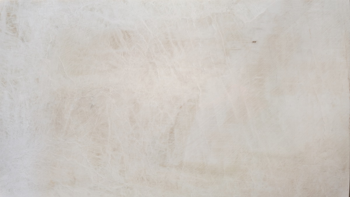 White onyx, full slab