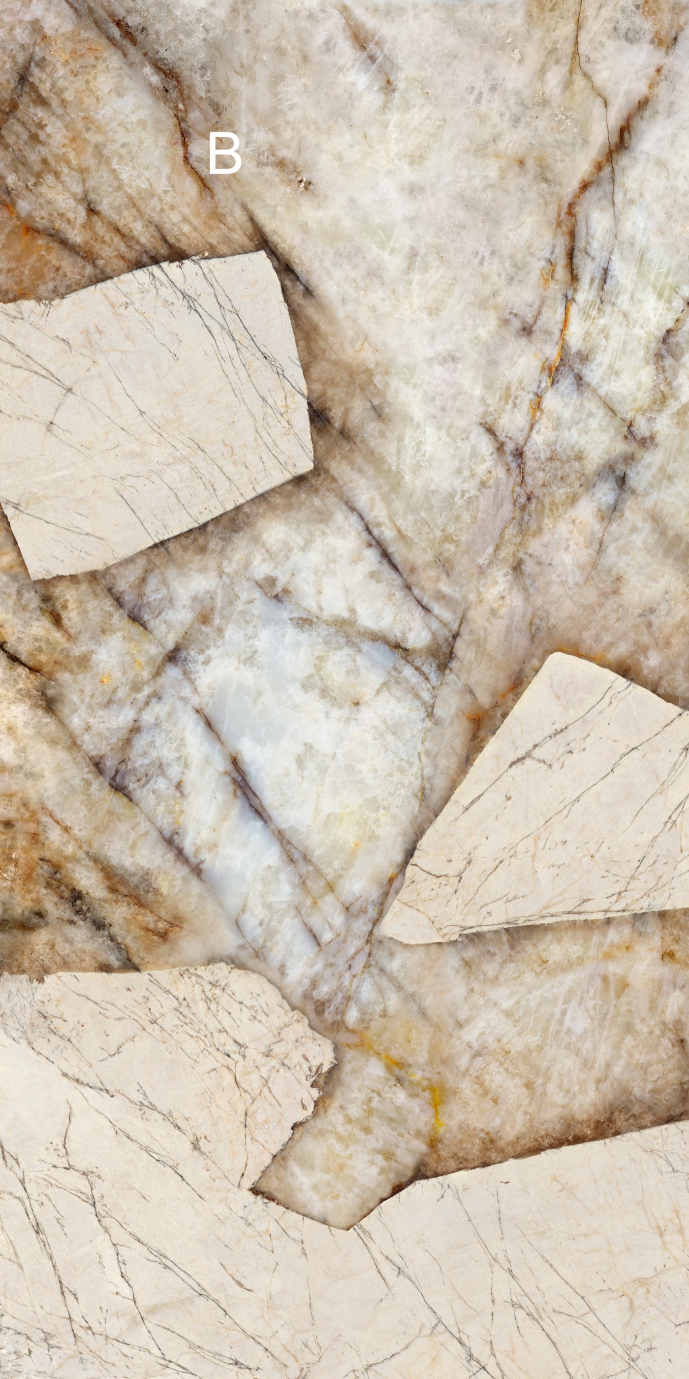Patagonia sintered stone, slab detail