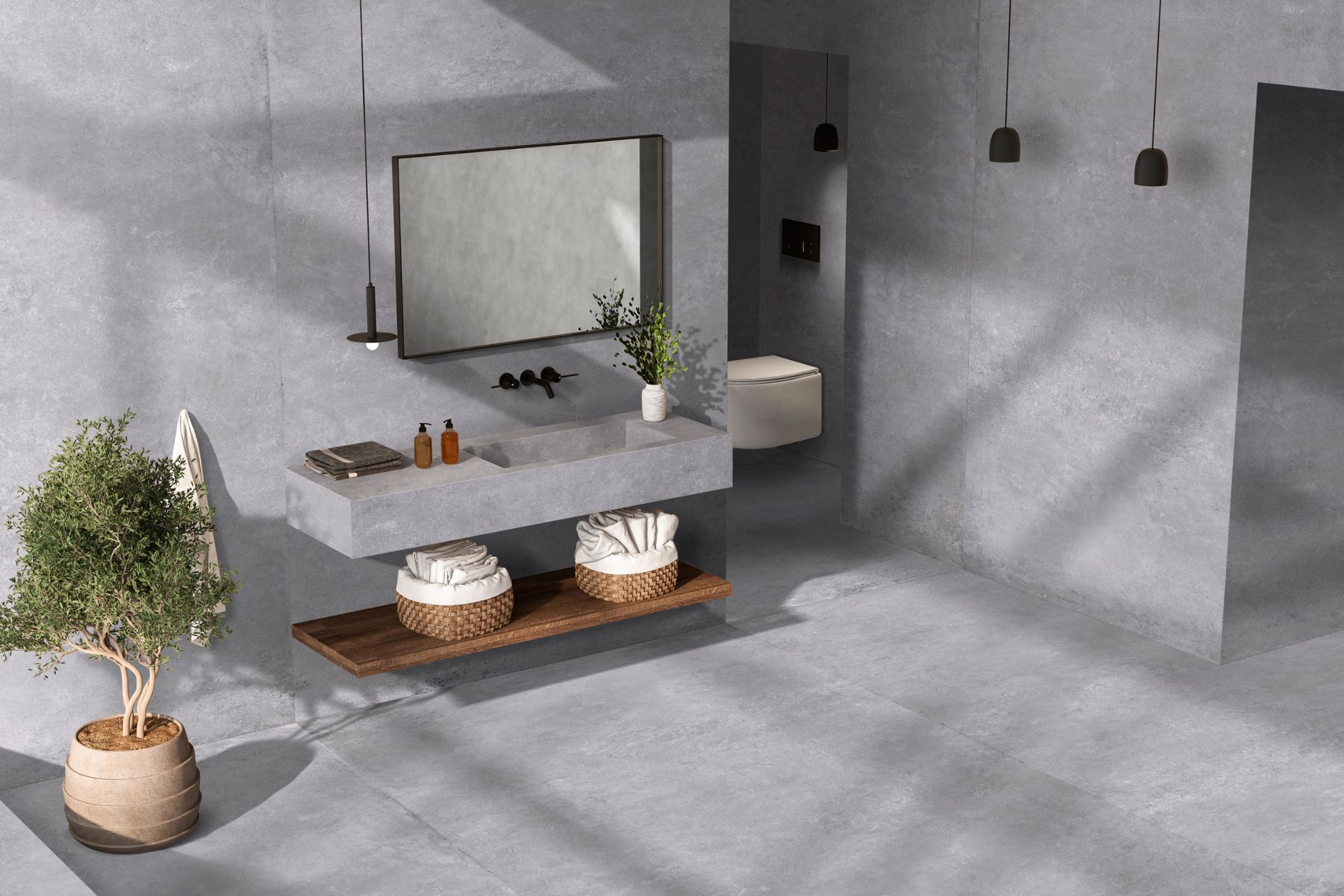 Image — Installed, bathroom